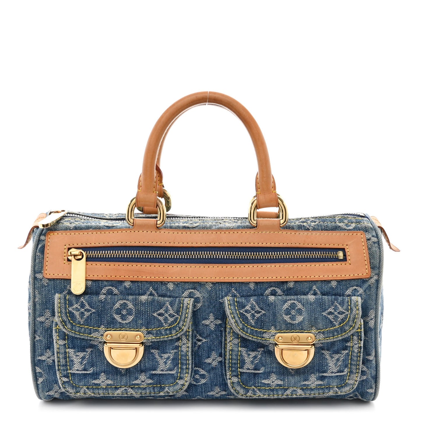 Monogram Denim Neo Speedy Blue