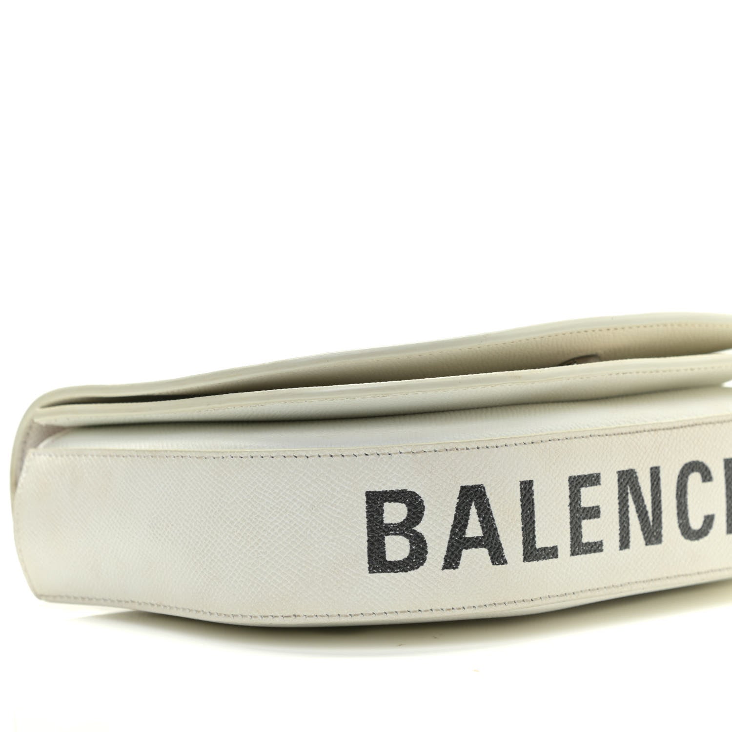 Balenciaga Signature Grained Calfskin Logo S Ville Day Bag White 9 of 13