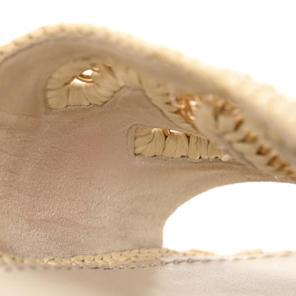 Chanel Braided Cord CC Mules 40 Light Beige 10 of 12