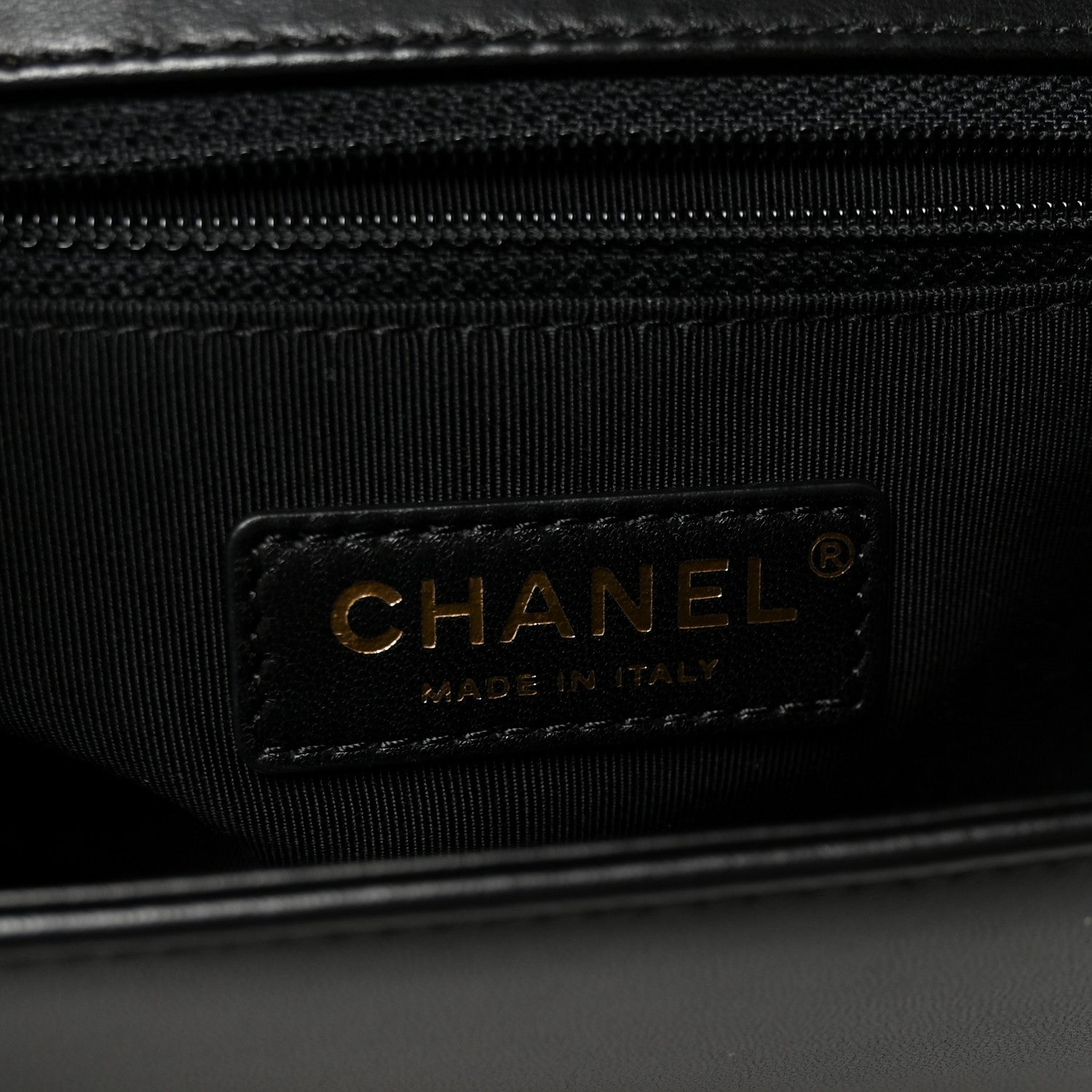 Chanel Lambskin Quilted New Medium Boy Flap Black 6 of 10