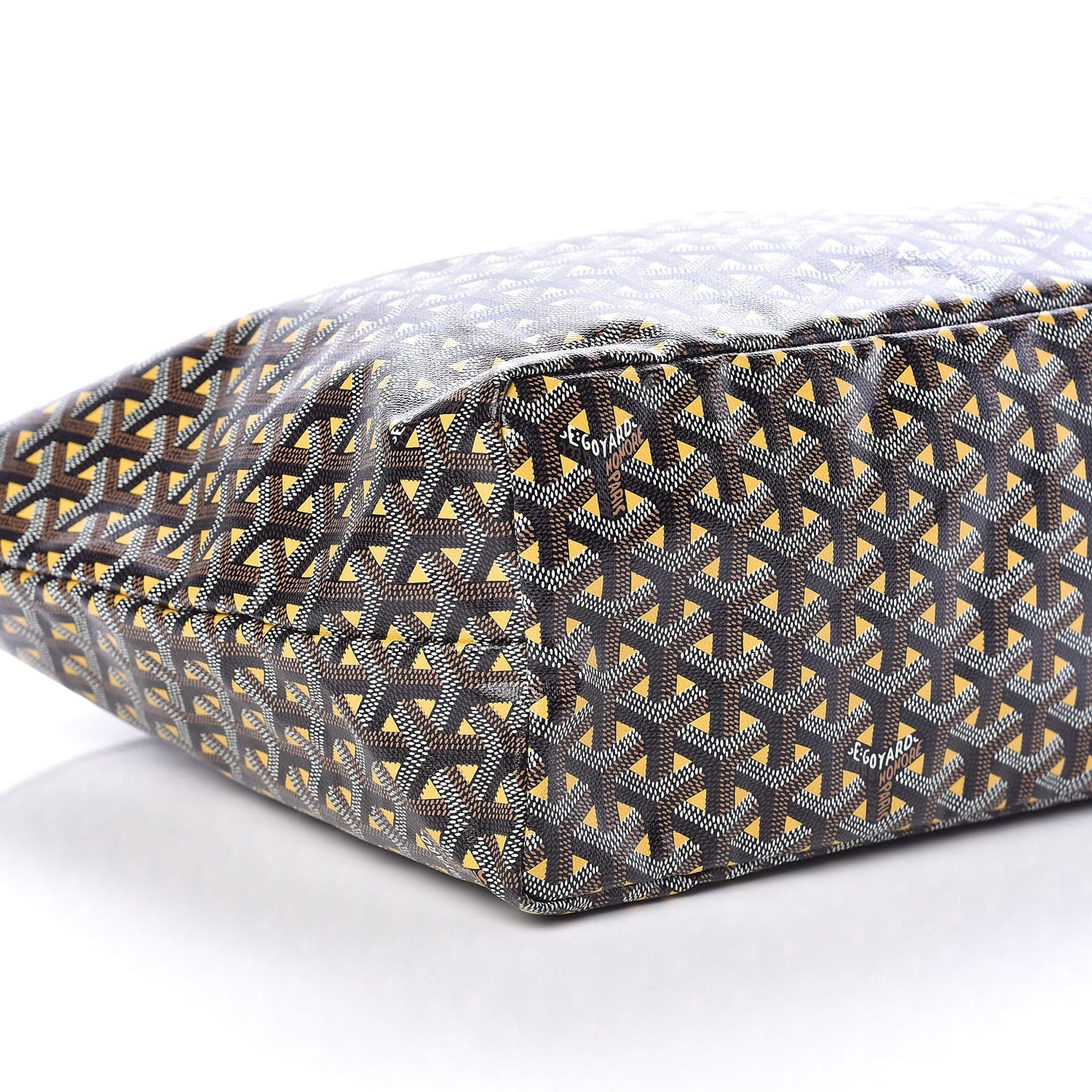 Goyardine Saint Louis Claire Voie PM Black Yellow