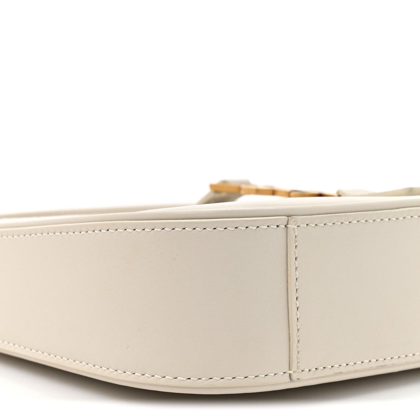 Smooth Calfskin Le 5 A 7 Mini Hobo Blanc Vintage