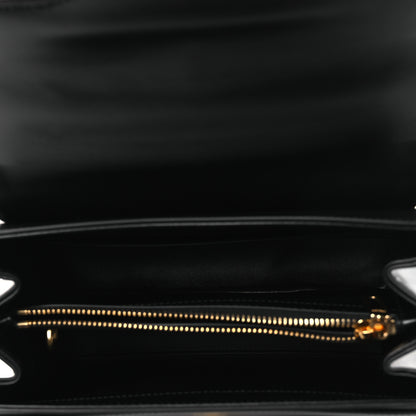 Celine Satinated Calfskin Small 16 Top Handle Bag Black 5 of 15