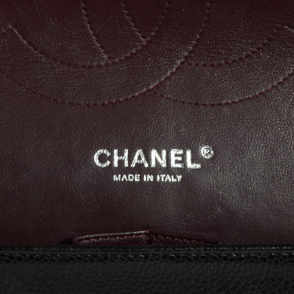 Chanel Caviar Quilted Jumbo Double Flap Black 6 of 8