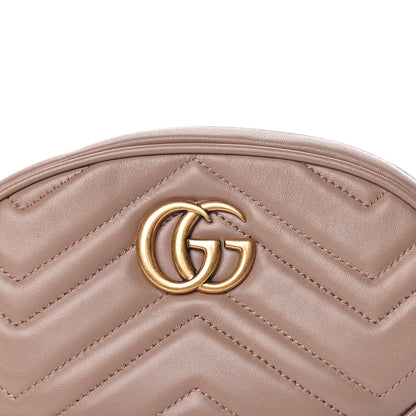 Gucci Calfskin Matelasse GG Marmont Belt Bag 65 26 Porcelain Rose 10 of 10