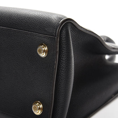 Louis Vuitton Taurillon City Steamer PM Black 10 of 11