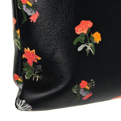 Saint Laurent Calfskin Flower Printed Small Monogram Crossbody Bag Black Multicolor 15 of 16