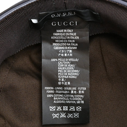 Gucci Calfskin Cellarius Hat XS  Washed Indigo 8 of 8