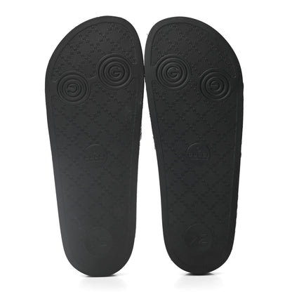 Gucci GG Supreme Monogram Psychedelic Mens Slide Sandals 9 Black Multicolor 7 of 8