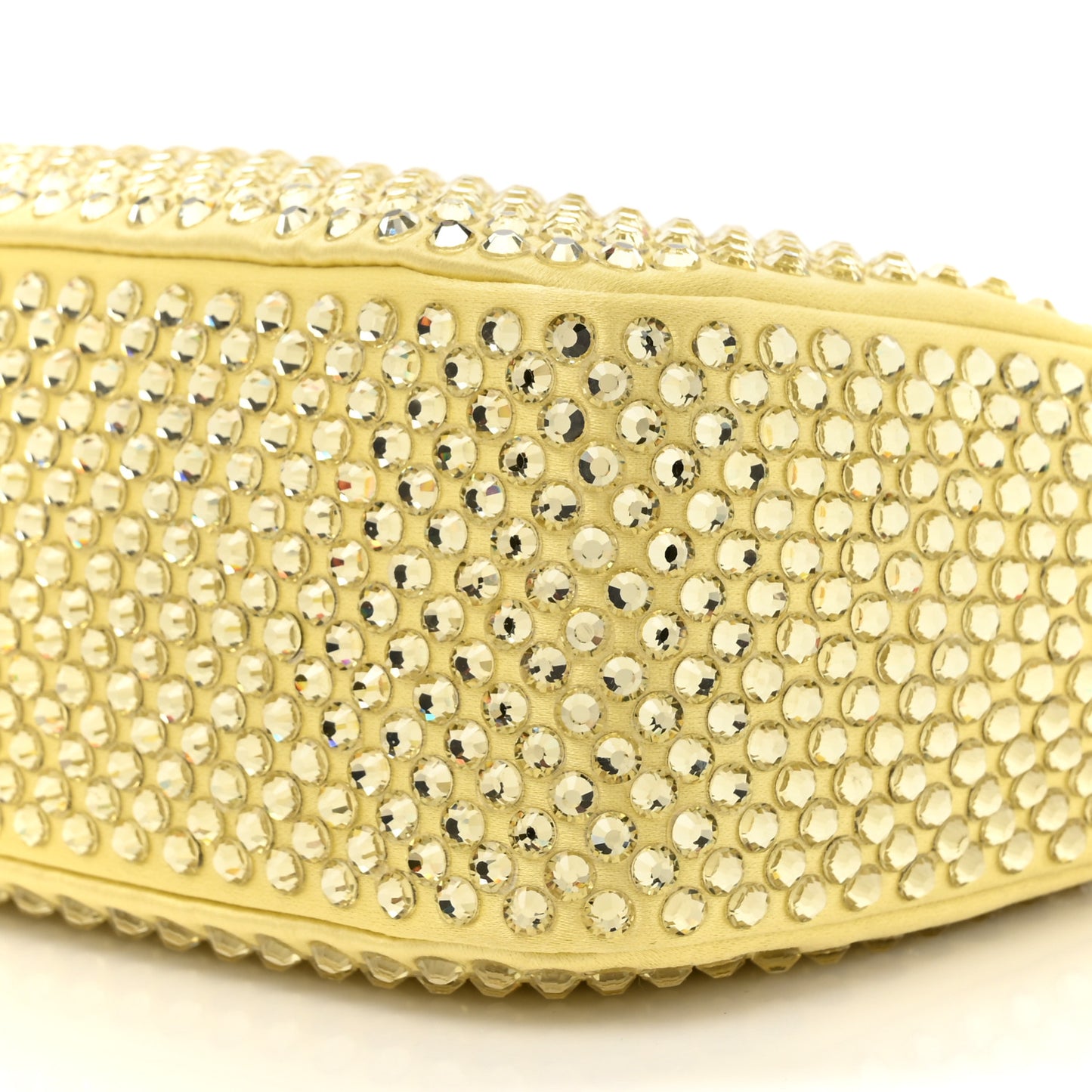 Satin Crystal Re-Edition 2005 Shoulder Bag Ananas