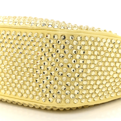 Prada Satin Crystal Re-Edition 2005 Shoulder Bag Ananas 8 of 9