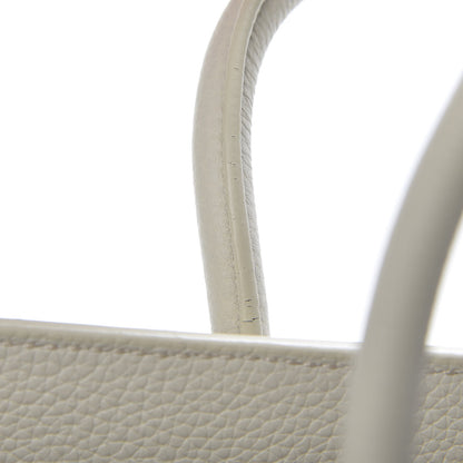 Saint Laurent Grained Calfskin Baby Sac De Jour Souple Ivory 13 of 13