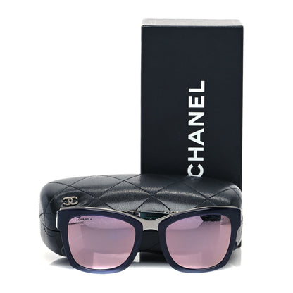 Chanel Square Chain Sunglasses 5362-Q Blue 8 of 8
