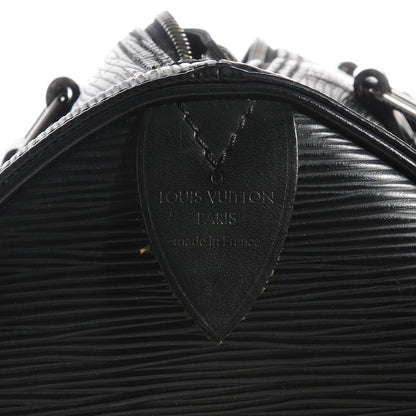 Louis Vuitton Epi Speedy 30 Black 6 of 7
