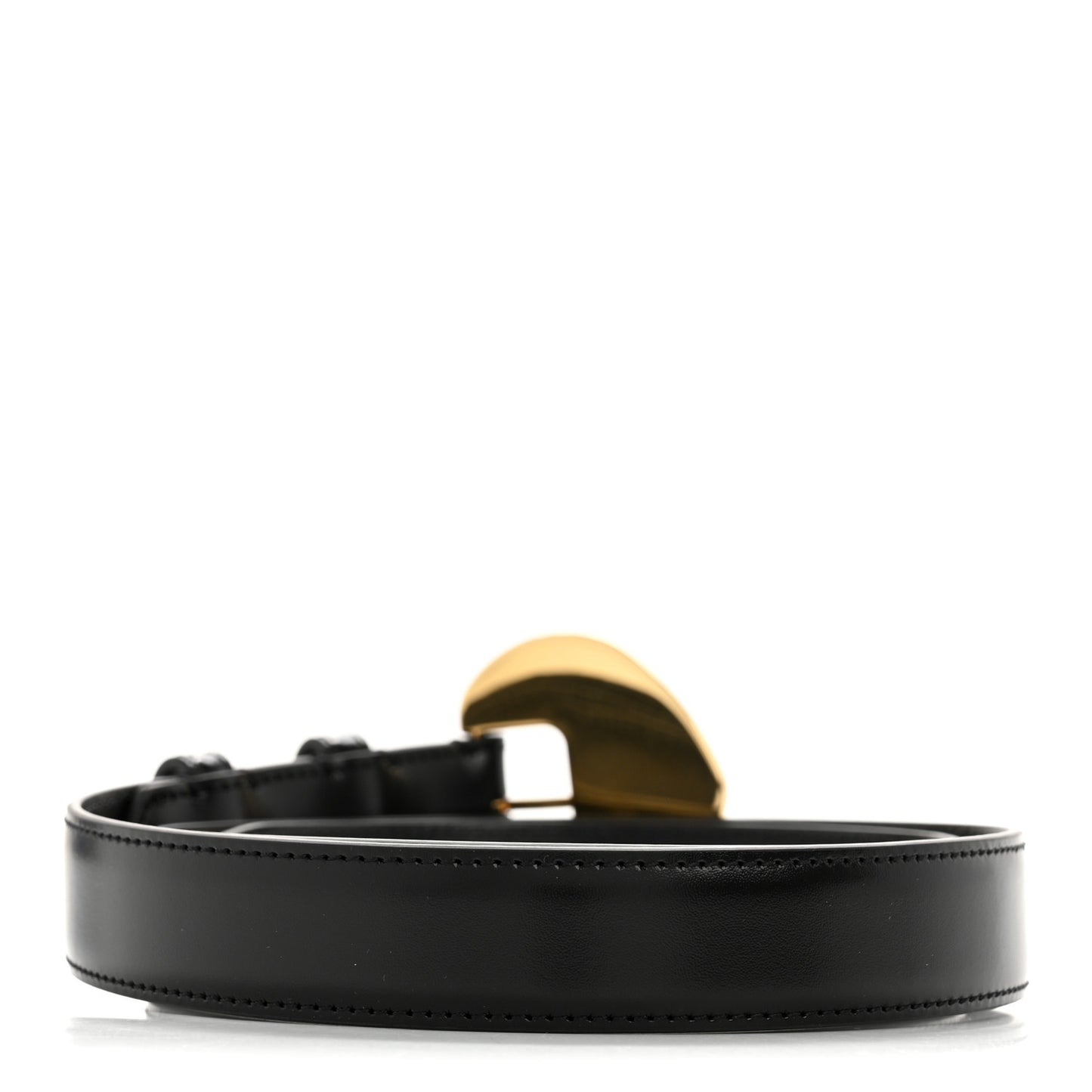 Box Calfskin 25mm Cintura Belt 80 32 Black