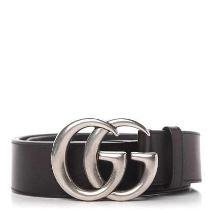 Gucci Moon Calfskin Nickel Double G 40mm Belt 100 40 Dark Cocoa 2 of 8