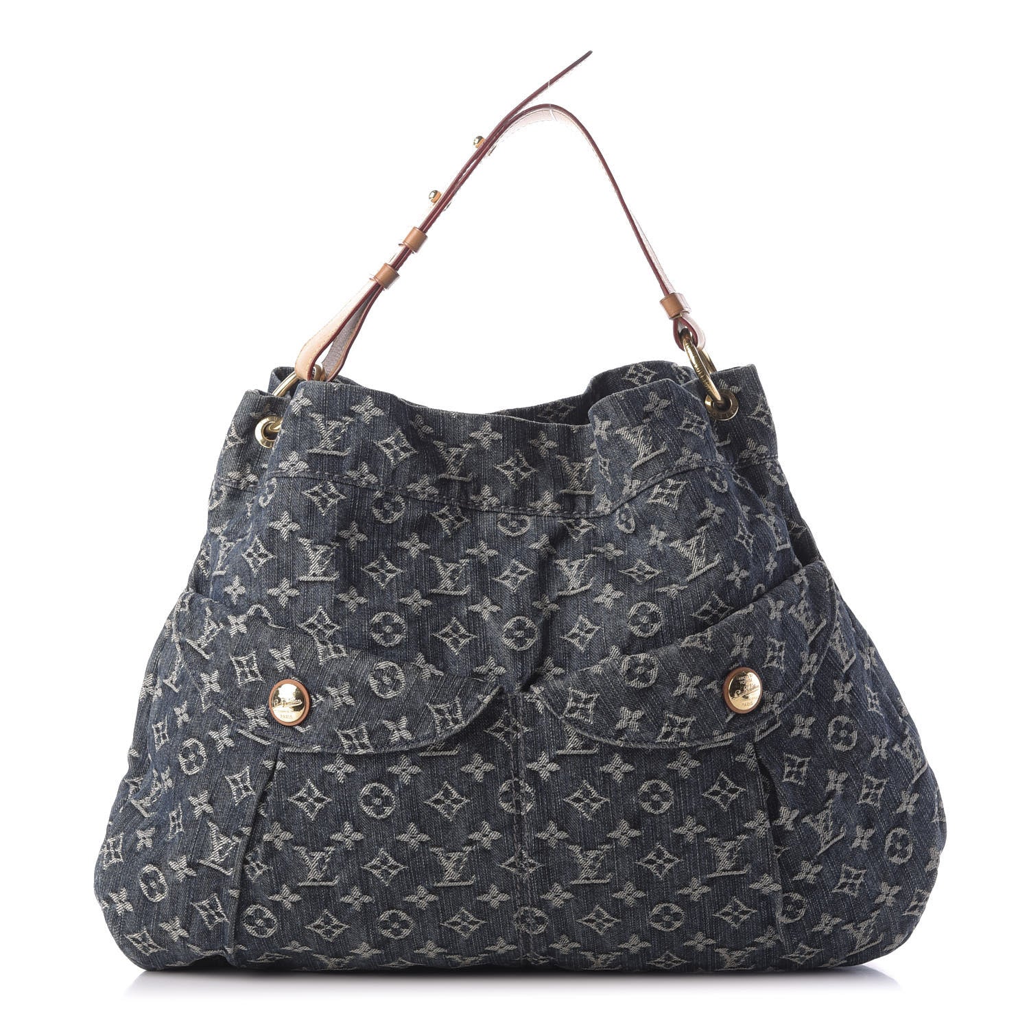 Louis Vuitton Denim Daily GM Gris Blue 1 of 9