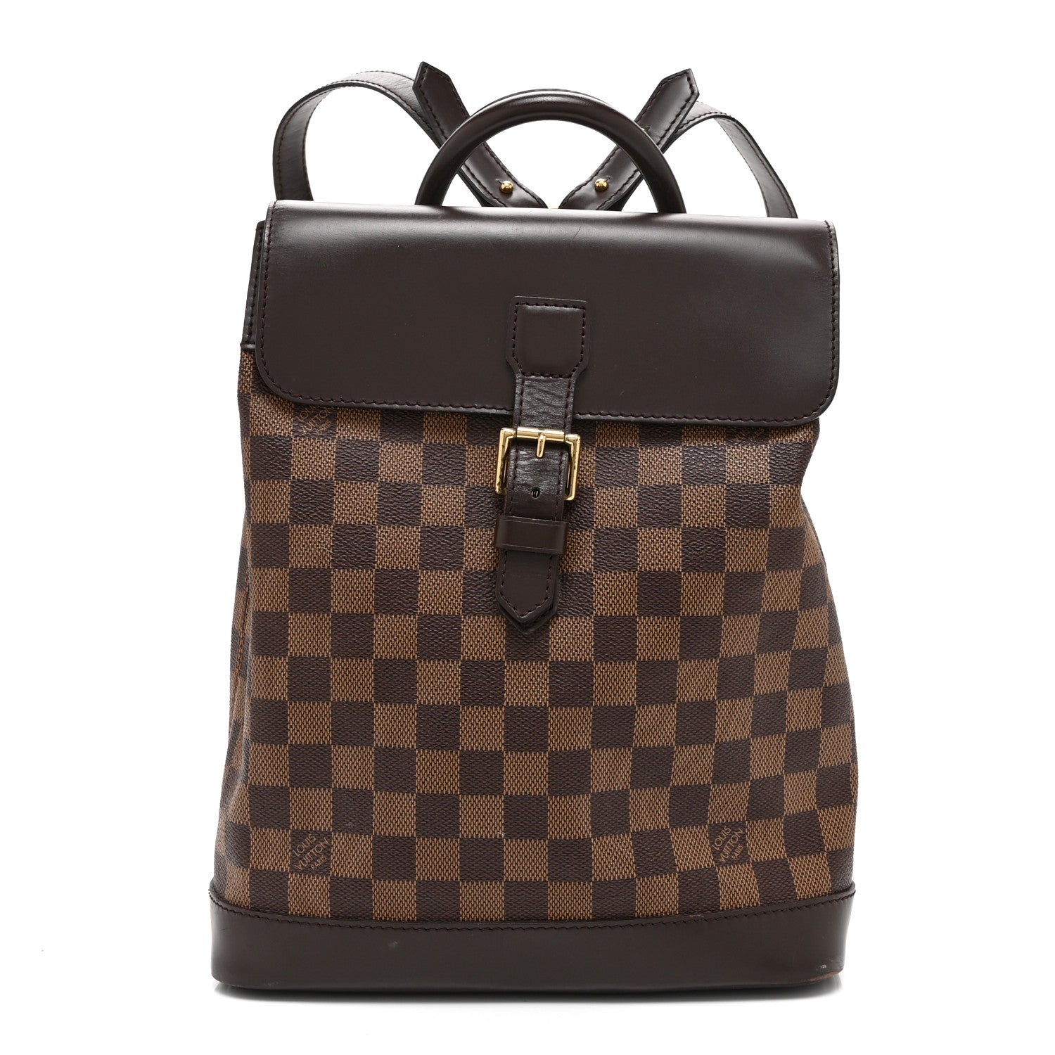 Louis Vuitton Damier Ebene Soho Backpack 1 of 13