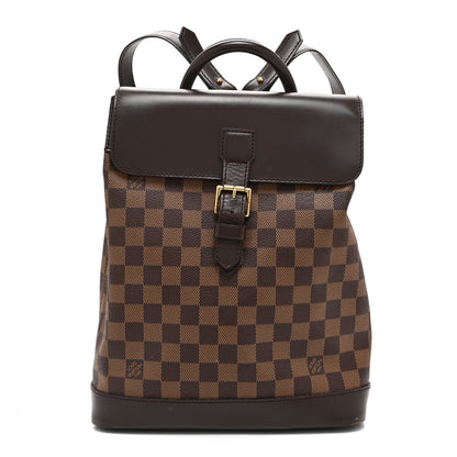 Louis Vuitton Damier Ebene Soho Backpack 1 of 13
