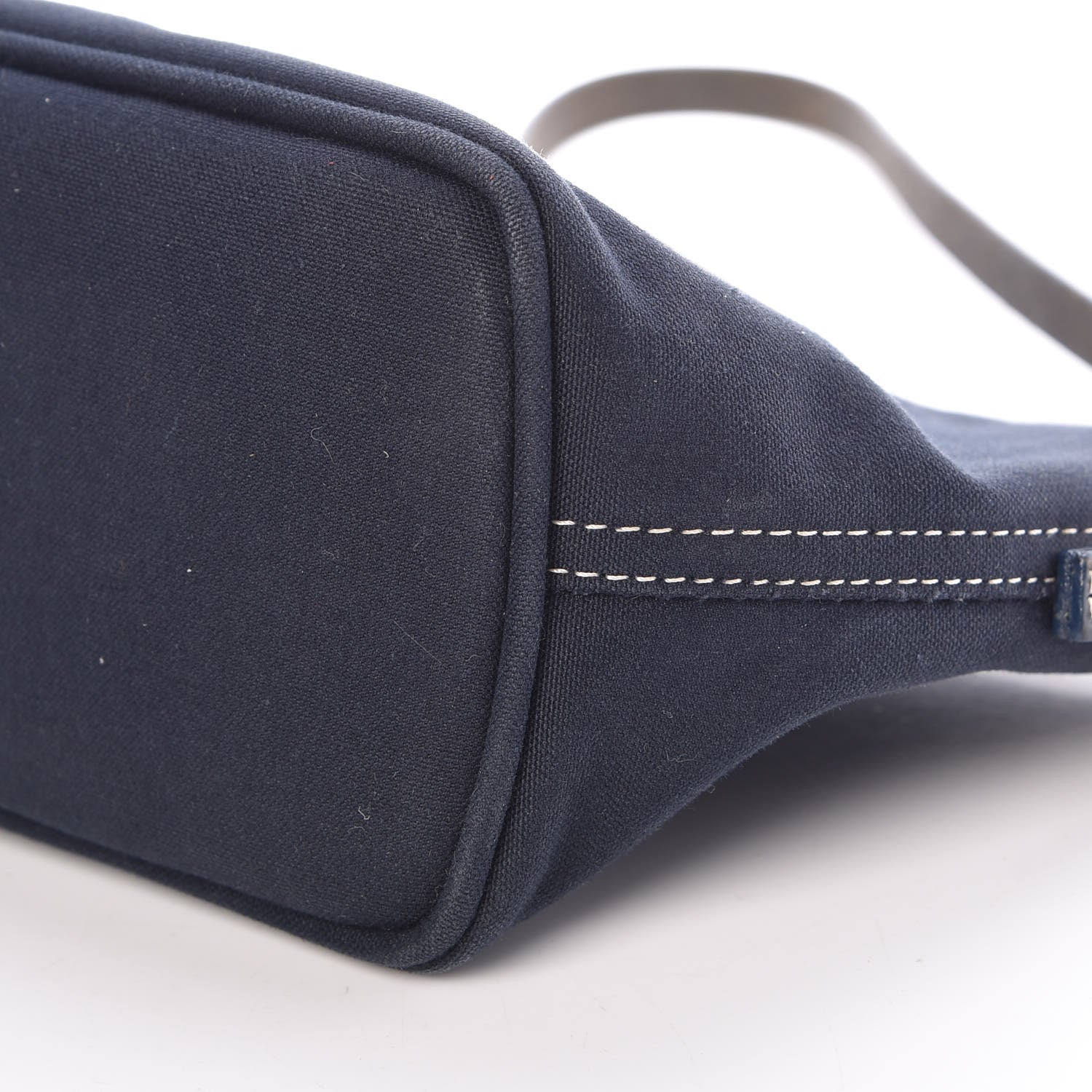 Fendi Canvas Small Shoulder Bag Blue 8 of 8