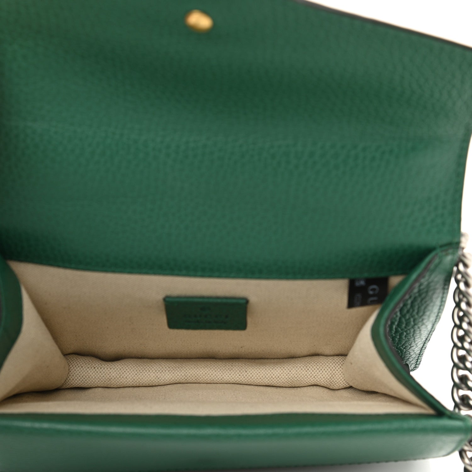 Gucci Calfskin Mini Dionysus Shoulder Bag Emerald 5 of 10