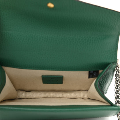 Gucci Calfskin Mini Dionysus Shoulder Bag Emerald 5 of 10