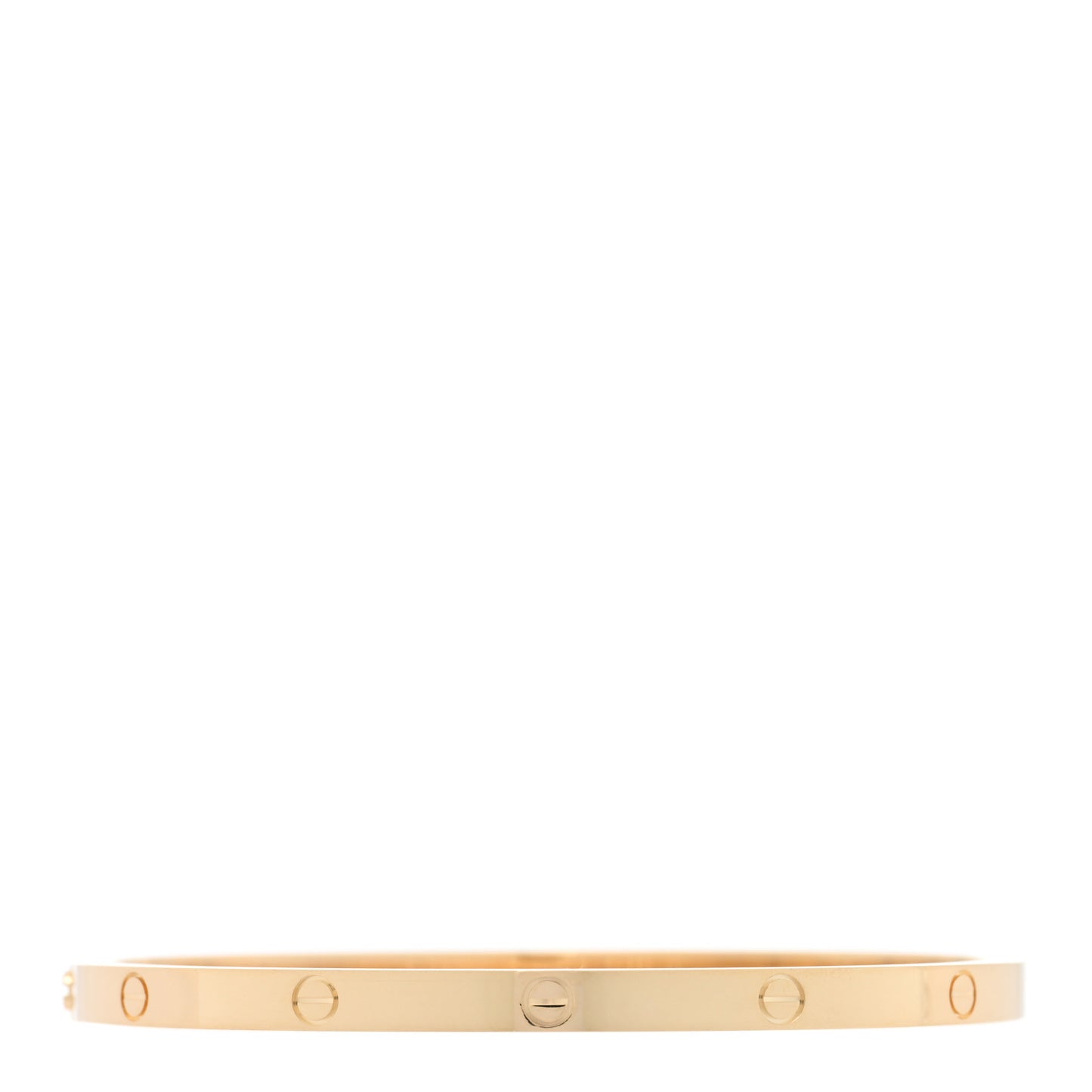 18K Yellow Gold Small LOVE Bracelet 16
