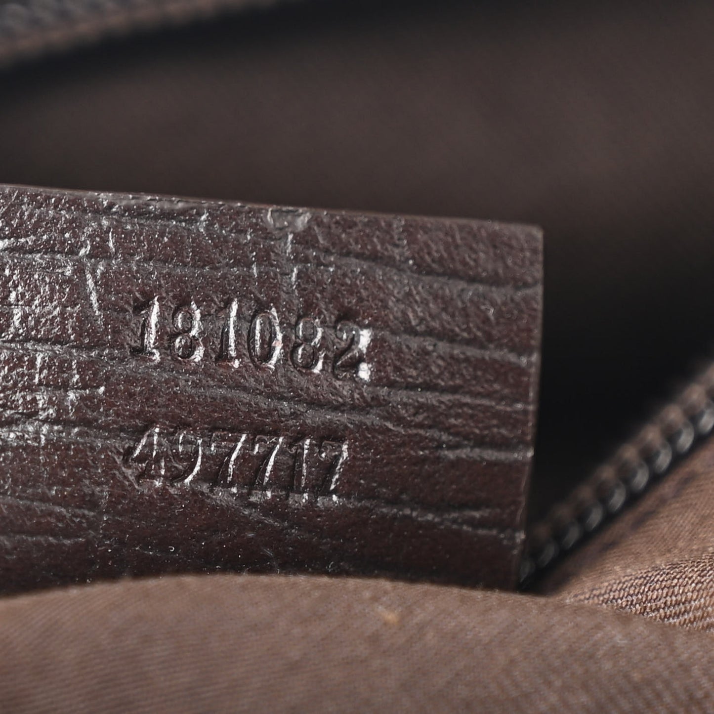 GG Plus Monogram Travel Bag Dark Brown