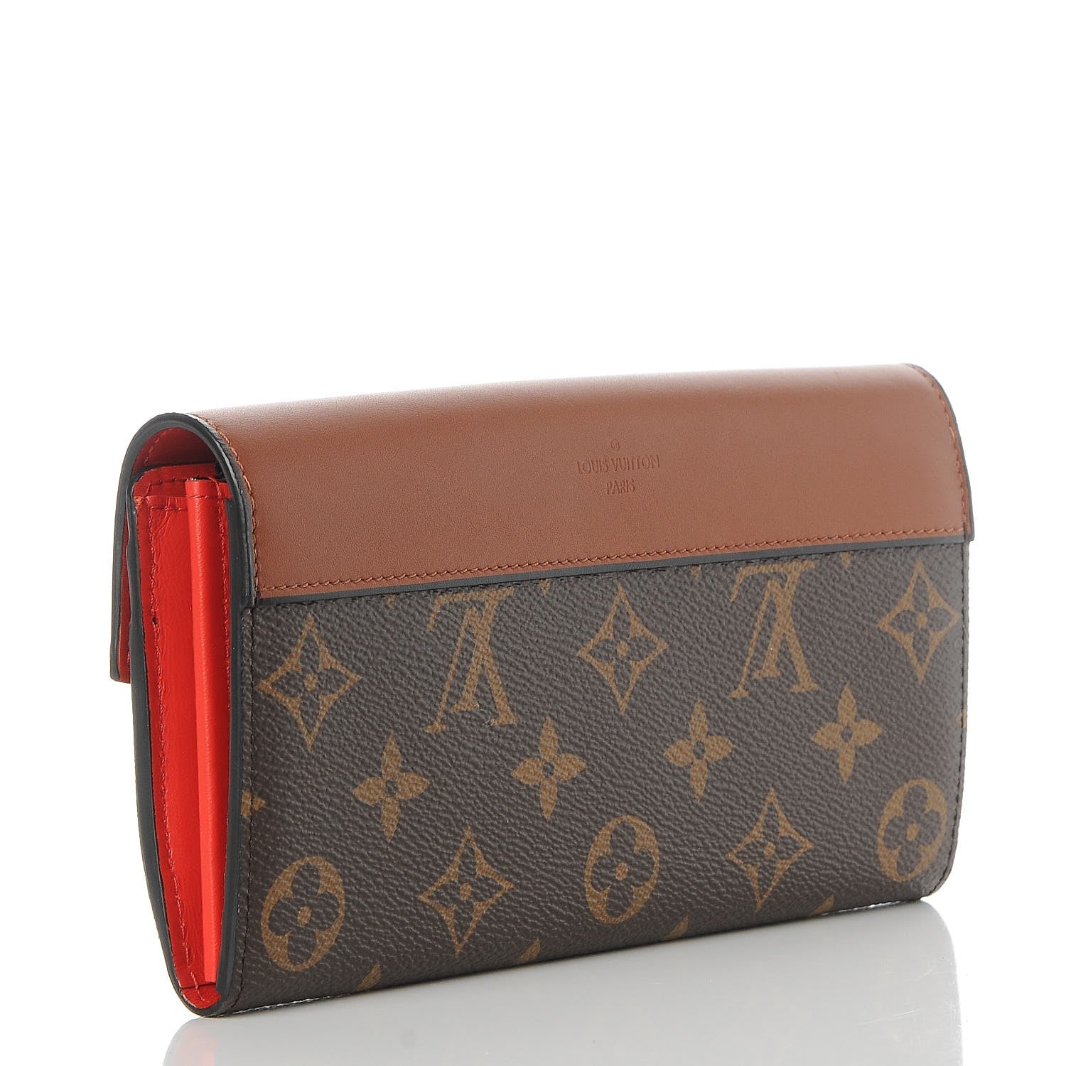 Louis Vuitton Monogram Sarah Tuileries Wallet Marron 3 of 8
