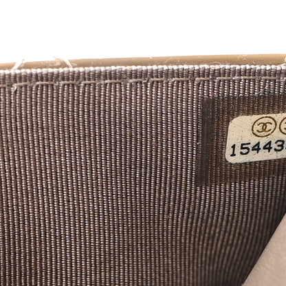 Chanel Patent Quilted Wallet On Chain WOC Brown 8 of 10