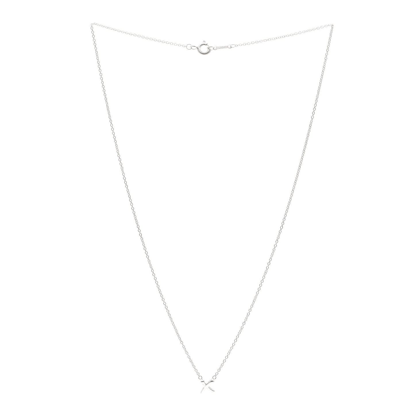 Sterling Silver Paloma Picasso Graffiti X Pendant Necklace