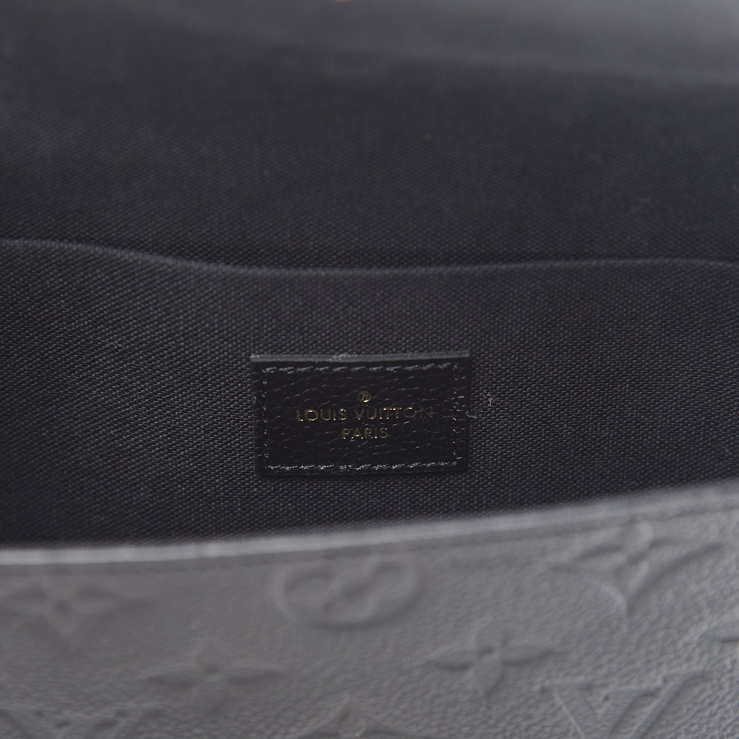 Empreinte Pochette Felicie Chain Wallet Black
