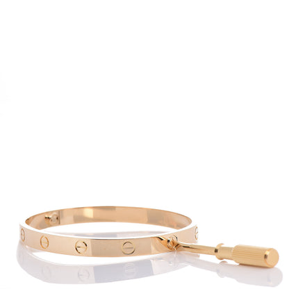 Cartier 18K Yellow Gold LOVE Bracelet 18 4 of 6