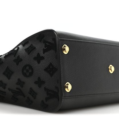 Louis Vuitton Calfskin Monogram Tufting On My Side Black 8 of 10