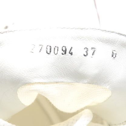 Gucci Canvas Web High Top Sneakers 37 White 9 of 11