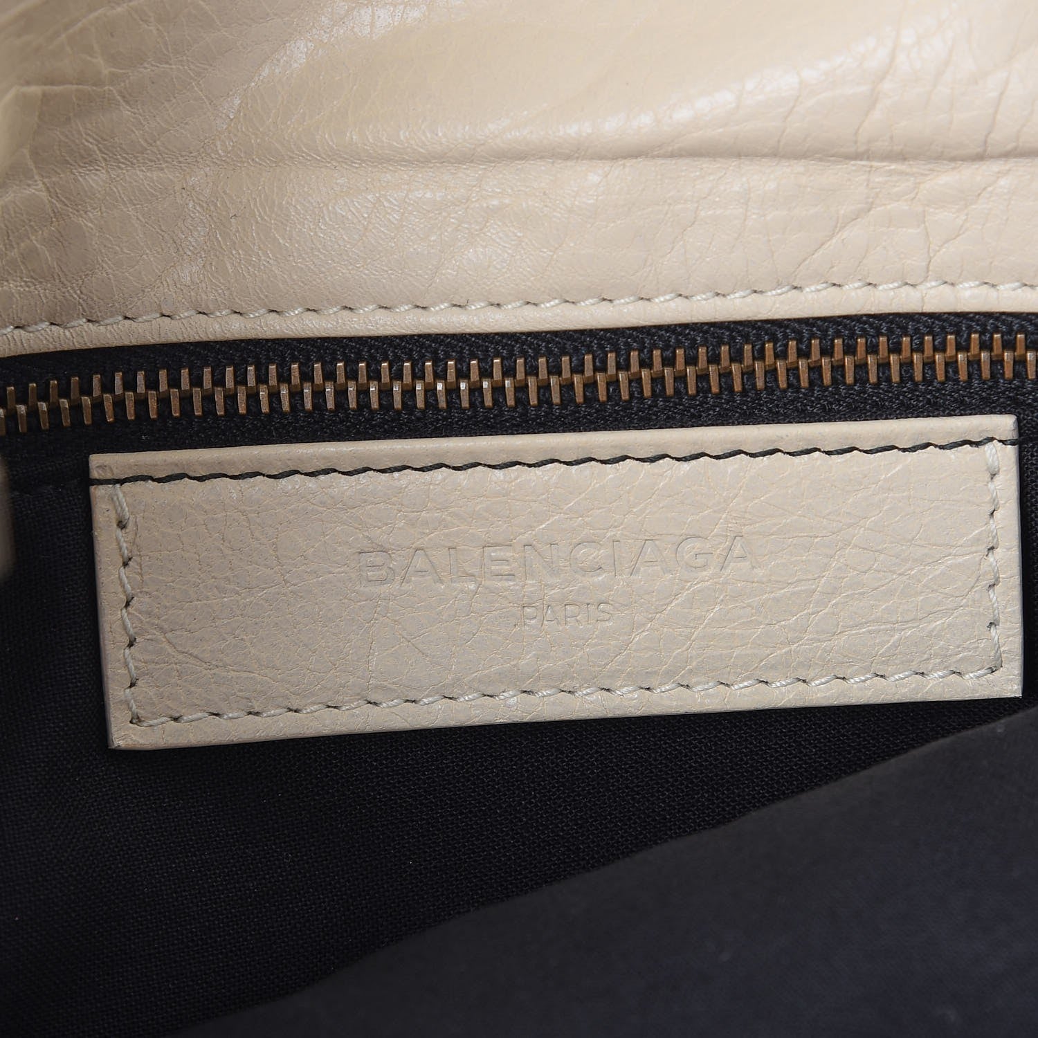 Balenciaga Agneau Classic Hardware Envelope Clutch Blanc Creme 7 of 10