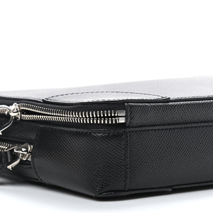 Givenchy Textured Calfskin Clutch Black 8 of 9