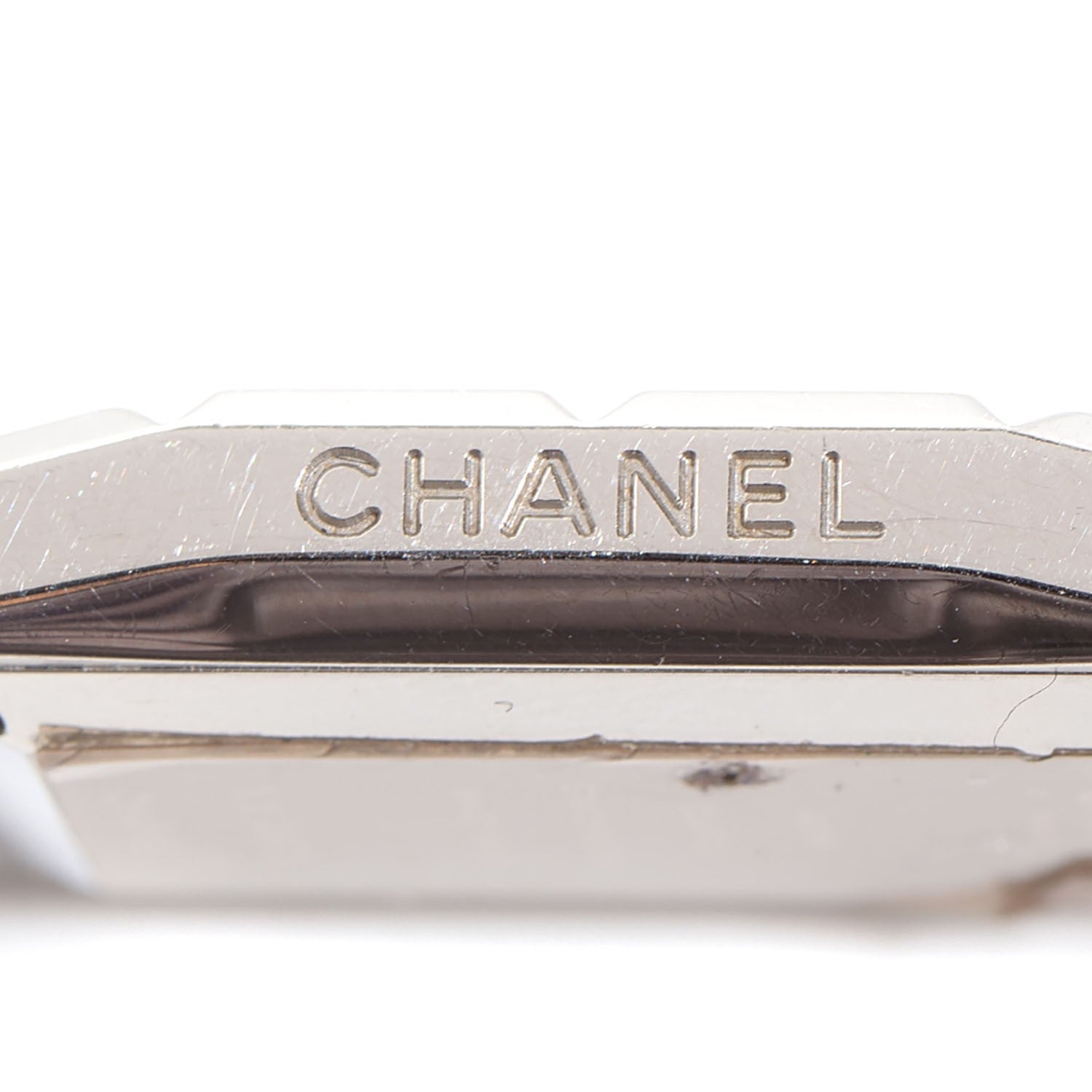 Chanel Stainless Steel Diamond 24mm Chocolat Digital Quartz Watch 8 of 8
