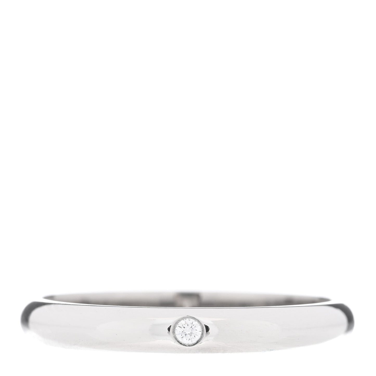 Platinum Diamond 2.6mm 1895 Wedding Band Ring 51 5.75