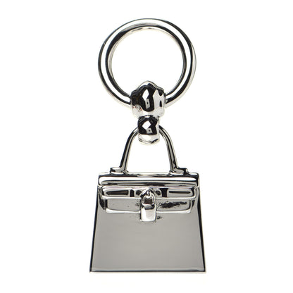 Hermes Palladium Mini Kelly Twilly Ring 1 of 5
