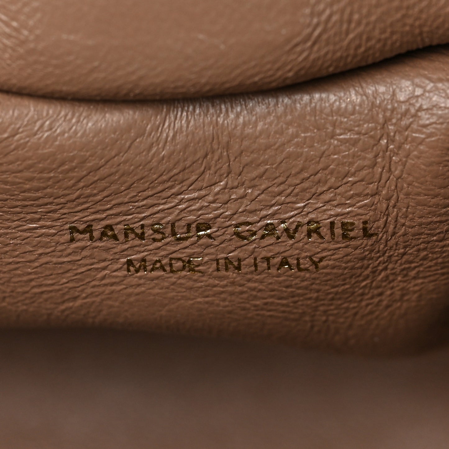 Lambskin Cloud Mini Clutch Biscotto