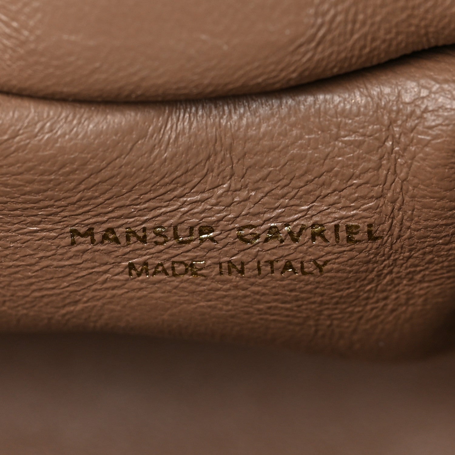 Mansur Gavriel Lambskin Cloud Mini Clutch Biscotto 6 of 8