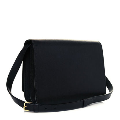 Burberry Grained Calfskin Medium TB Bag Black 3 of 9