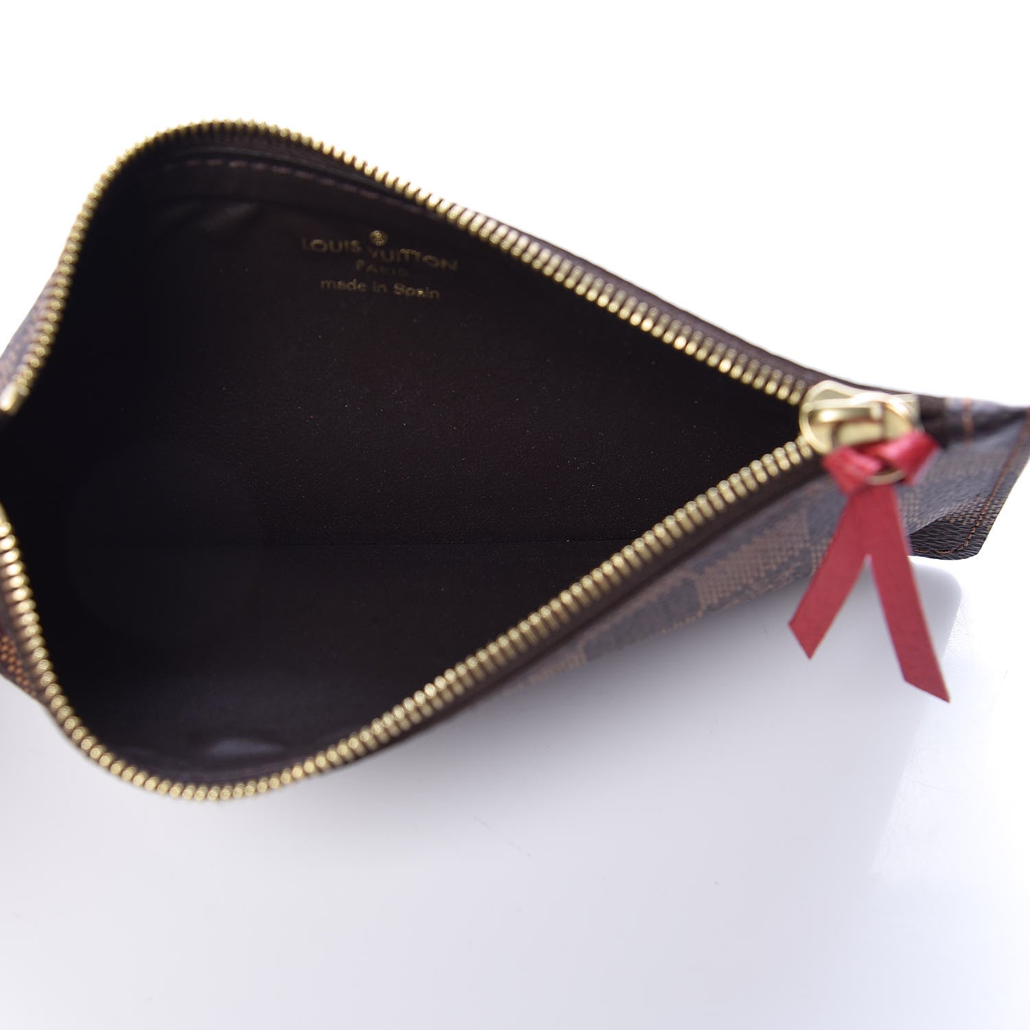 Louis Vuitton Damier Ebene Josephine Wallet Zippered Insert 5 of 7