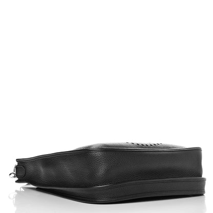 Hermes Taurillon Clemence Evelyne III GM Black 4 of 9