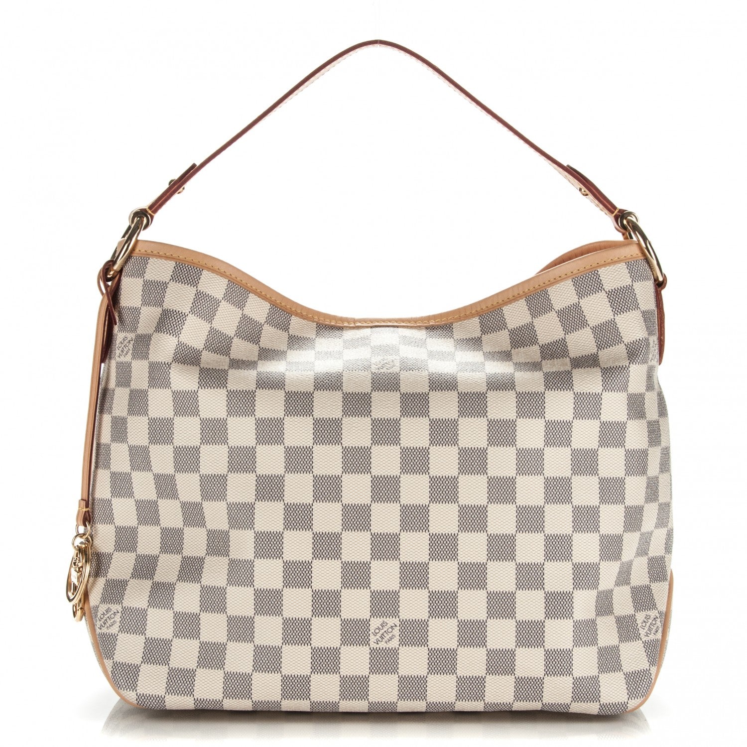 Louis Vuitton Damier Azur Delightful PM Rose Ballerine 1 of 8