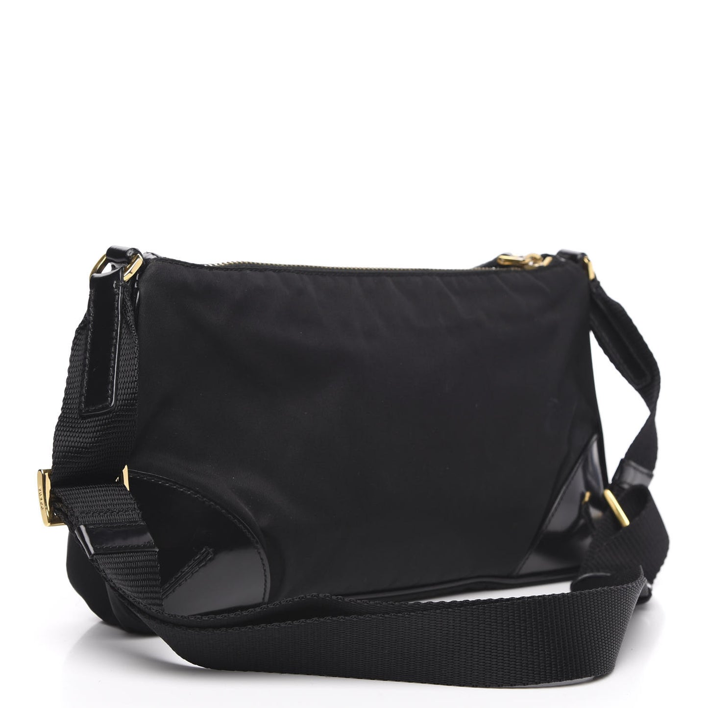 Tessuto Nylon Shoulder Bag Black