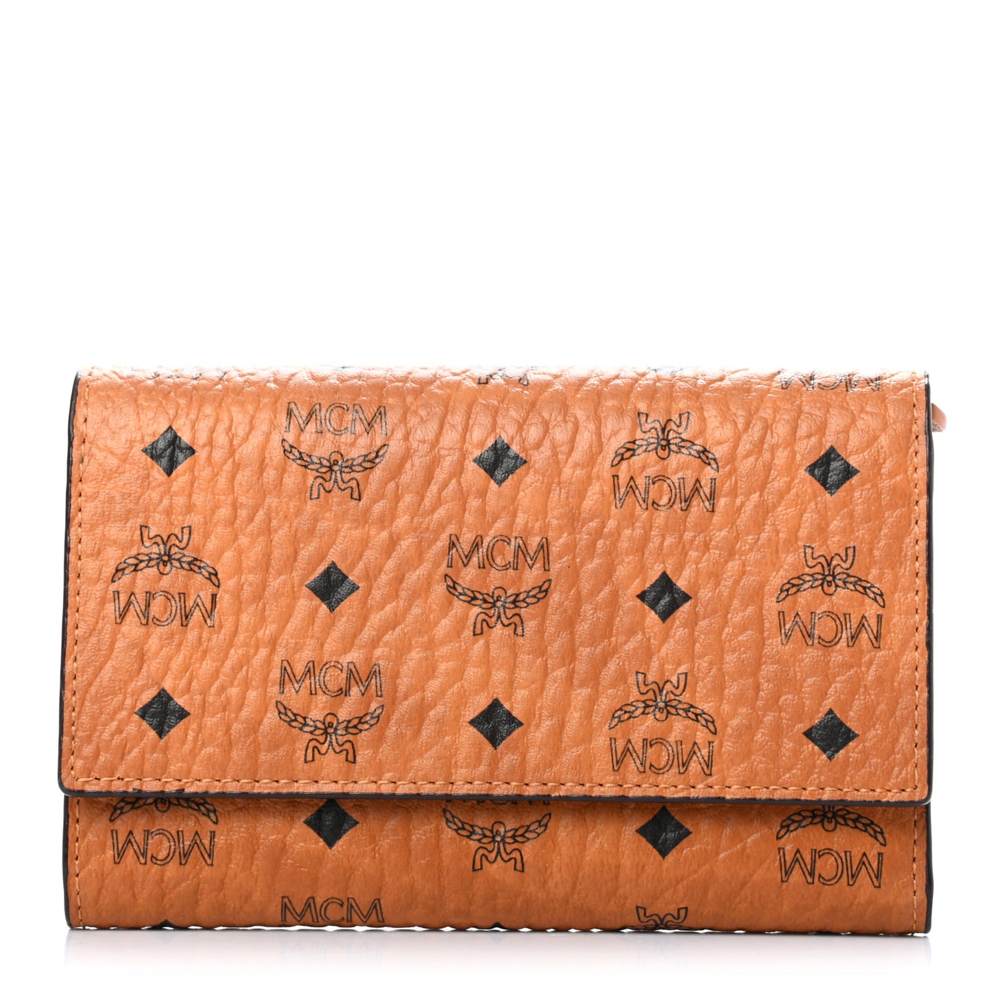 Visetos Trifold Wallet Cognac
