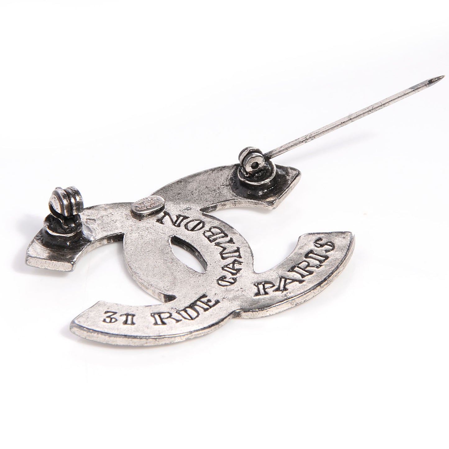 CC Brooch Silver