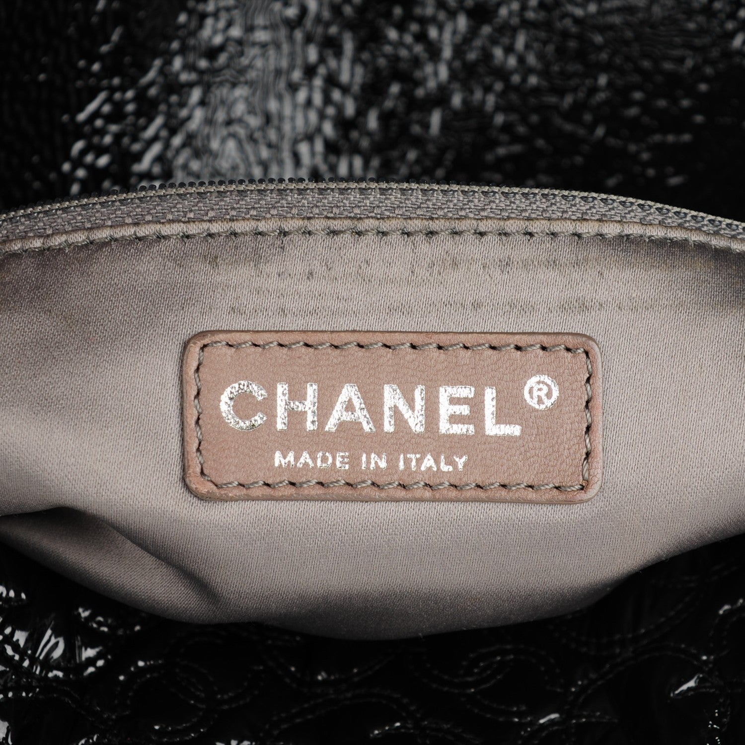 Chanel Vinyl Rock In Moscow Single Flap Black 6 of 7